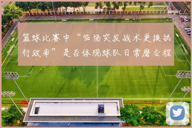 篮球比赛中“临场突发战术更换执行效率”是否体现球队日常磨合程度